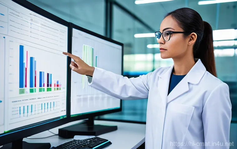 건설재료시험 기술자의 경력 설계 방법 - Image Prompt 1: The Modern Materials Scientist's Hub**